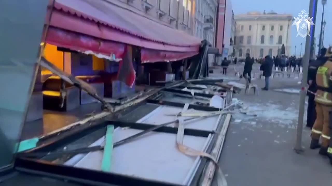 Что за трагедия случилась в кафе города Санкт- Петербург?