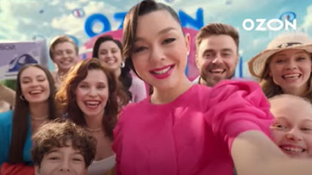 Кто снимался в рекламе «OZON» с Мариной Кравец (2024)?